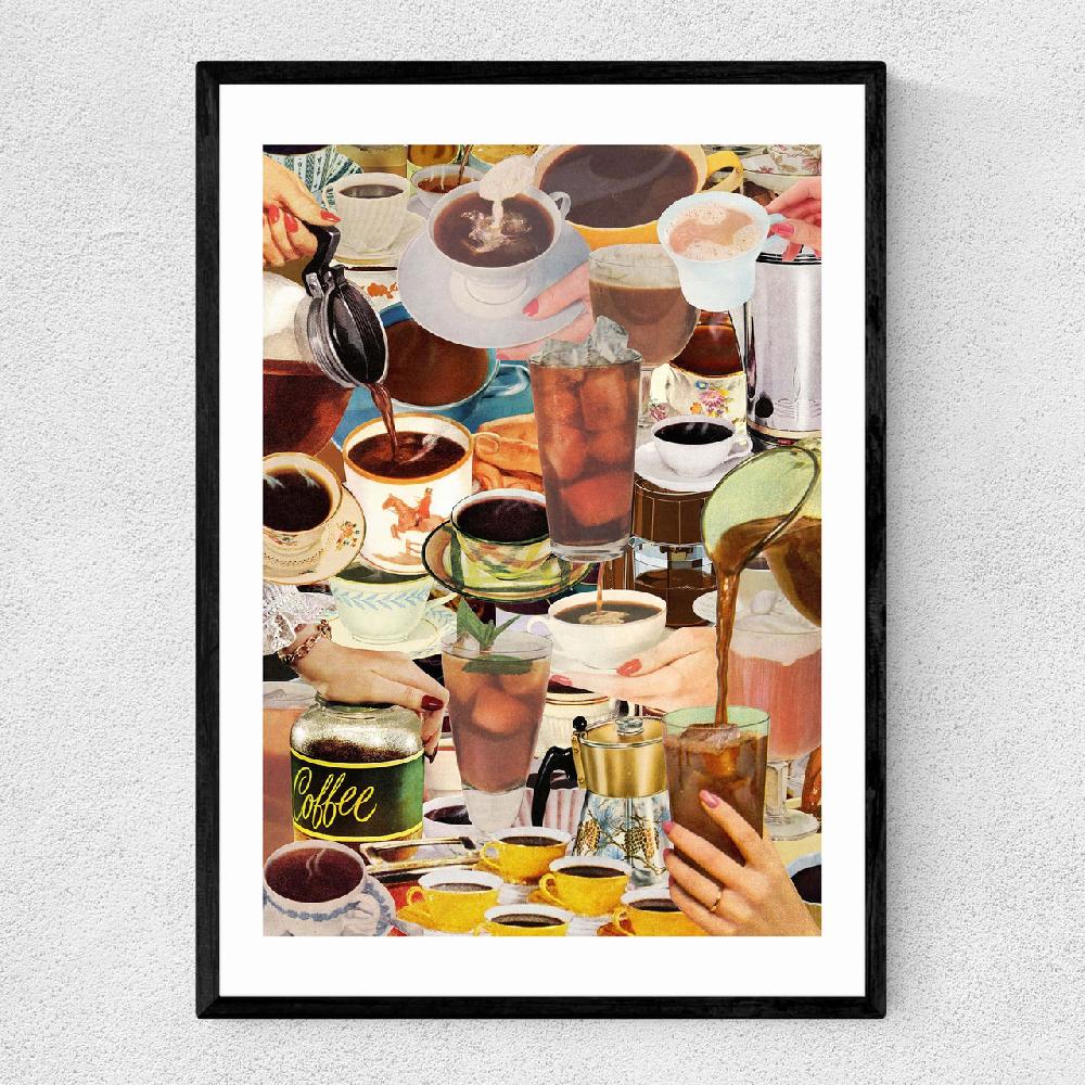 east end prints Wake Up and Smell the Coffee