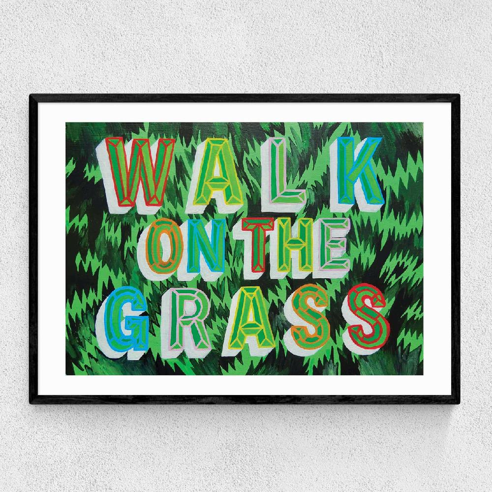 east end prints Walk on the Grass