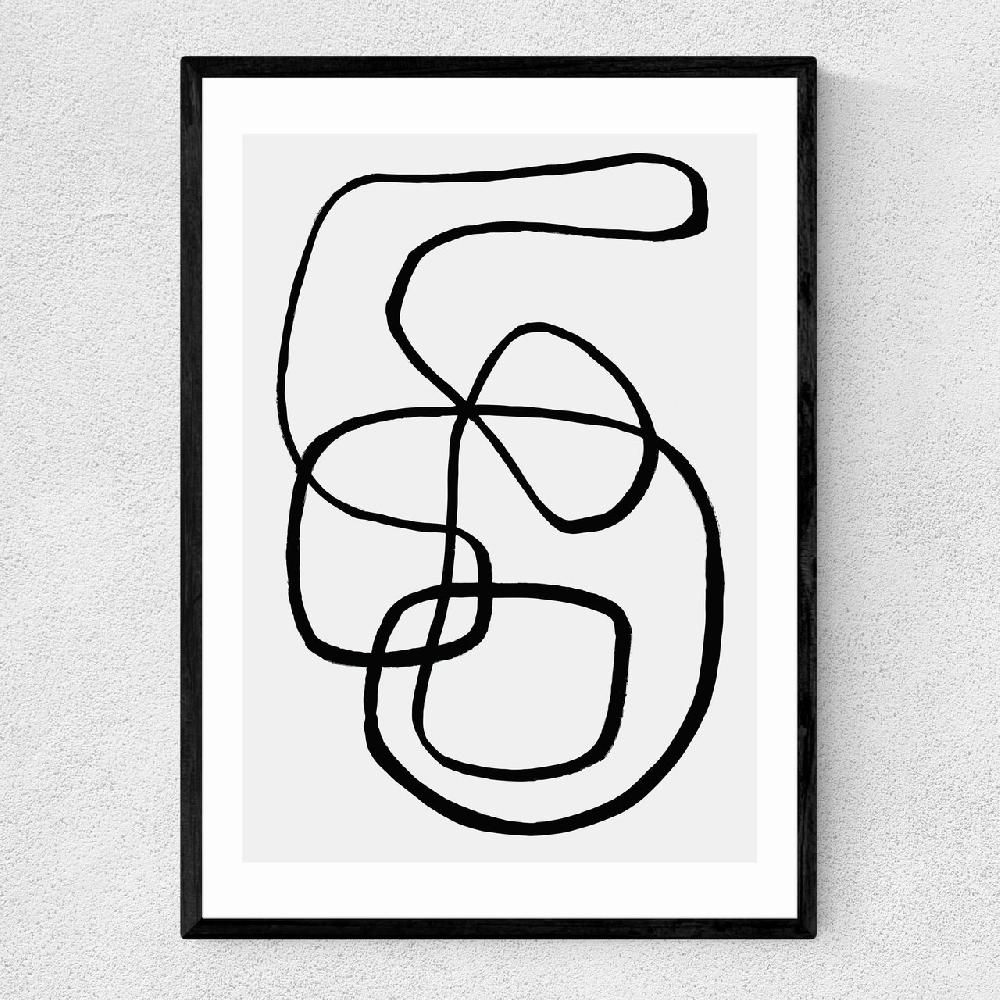 east end prints Wanderdraw IV by Rafael Farias