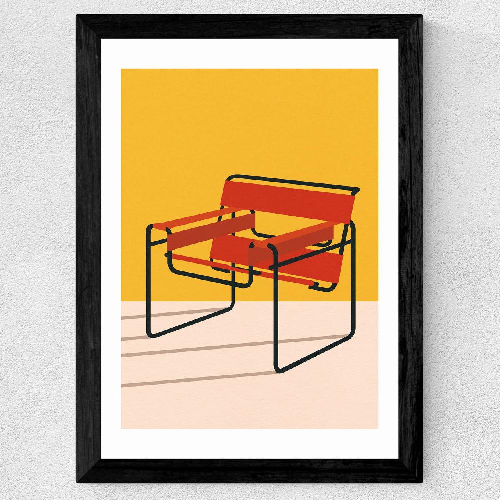 East End Prints Wassily Chair Marcel Breuer