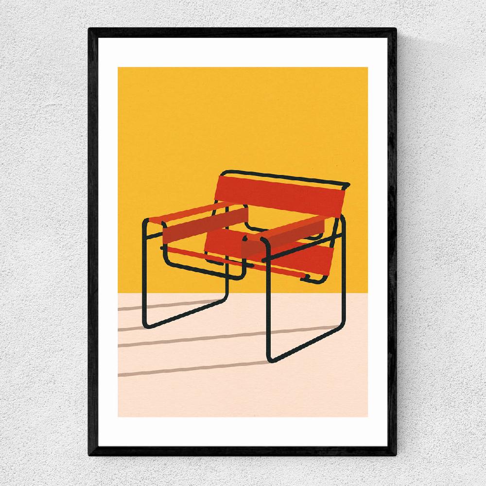 east end prints Wassily Chair Marcel Breuer