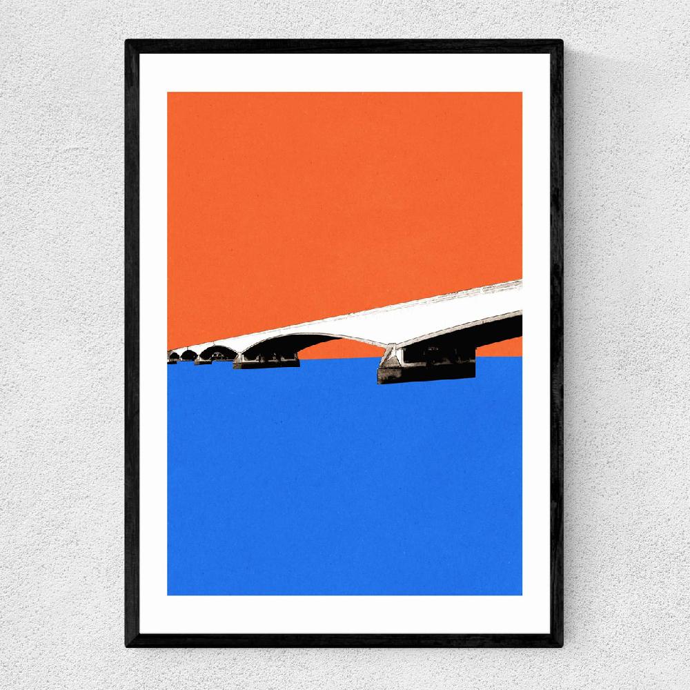 east end prints Waterloo Bridge