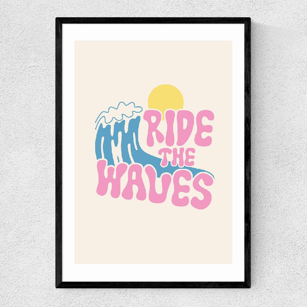 east end prints Waves by The Violet Eclectic