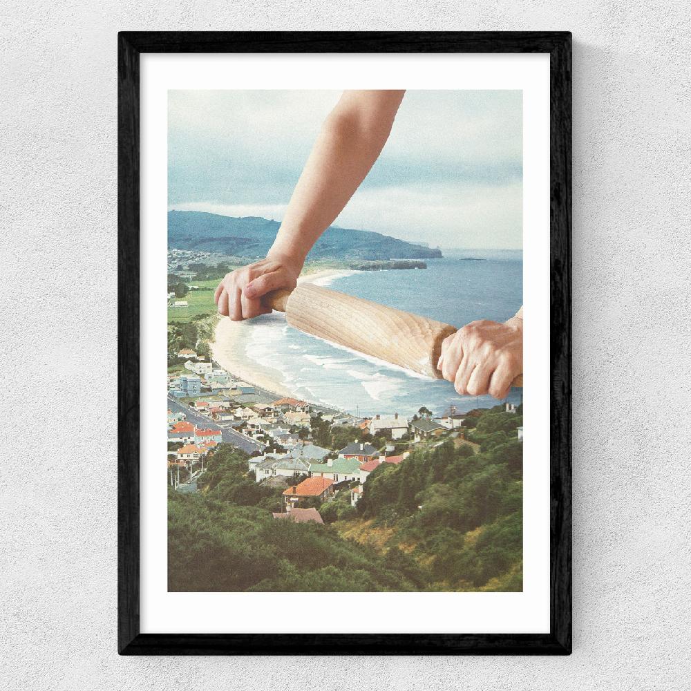 East End Prints Waves Roller - Sea Waves Rolling Pin