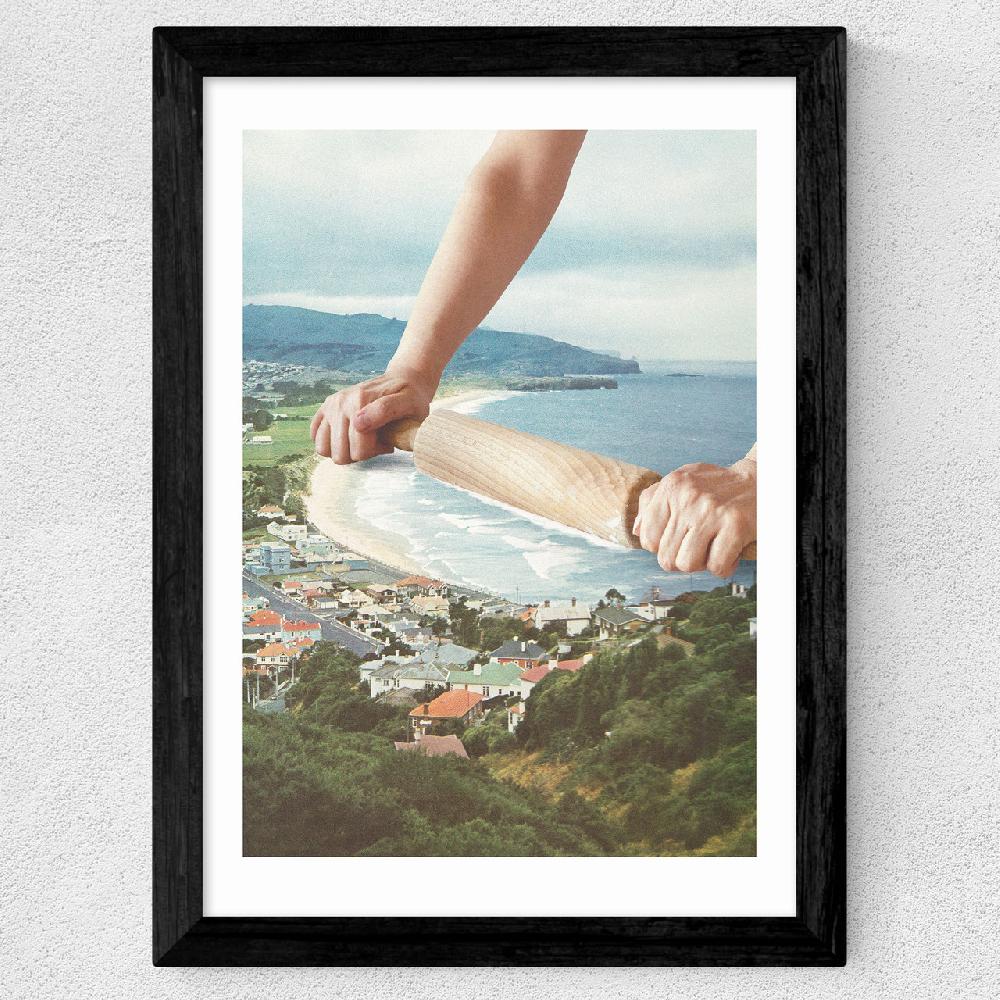 East End Prints Waves Roller - Sea Waves Rolling Pin