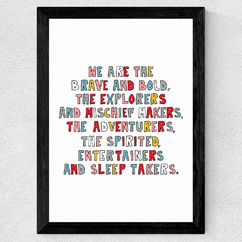 East End Prints We Are The Young