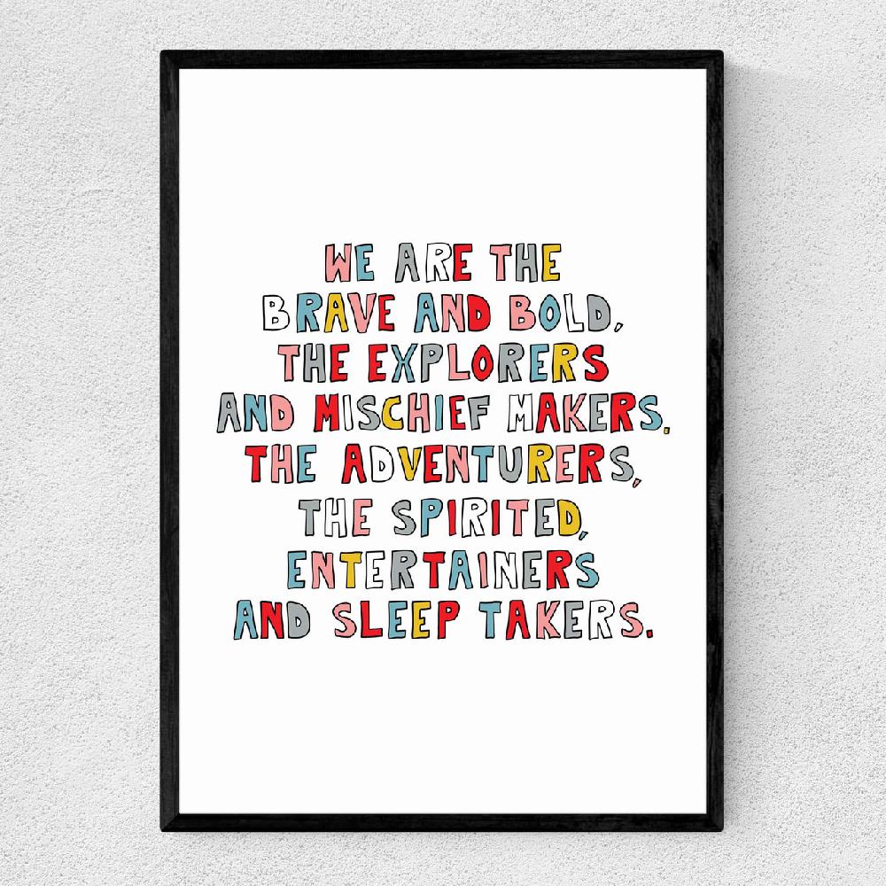 east end prints We Are The Young