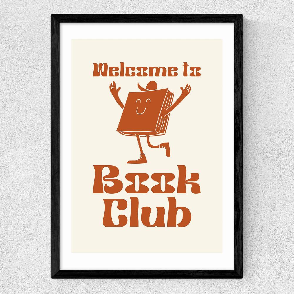 East End Prints Welcome To Book Club