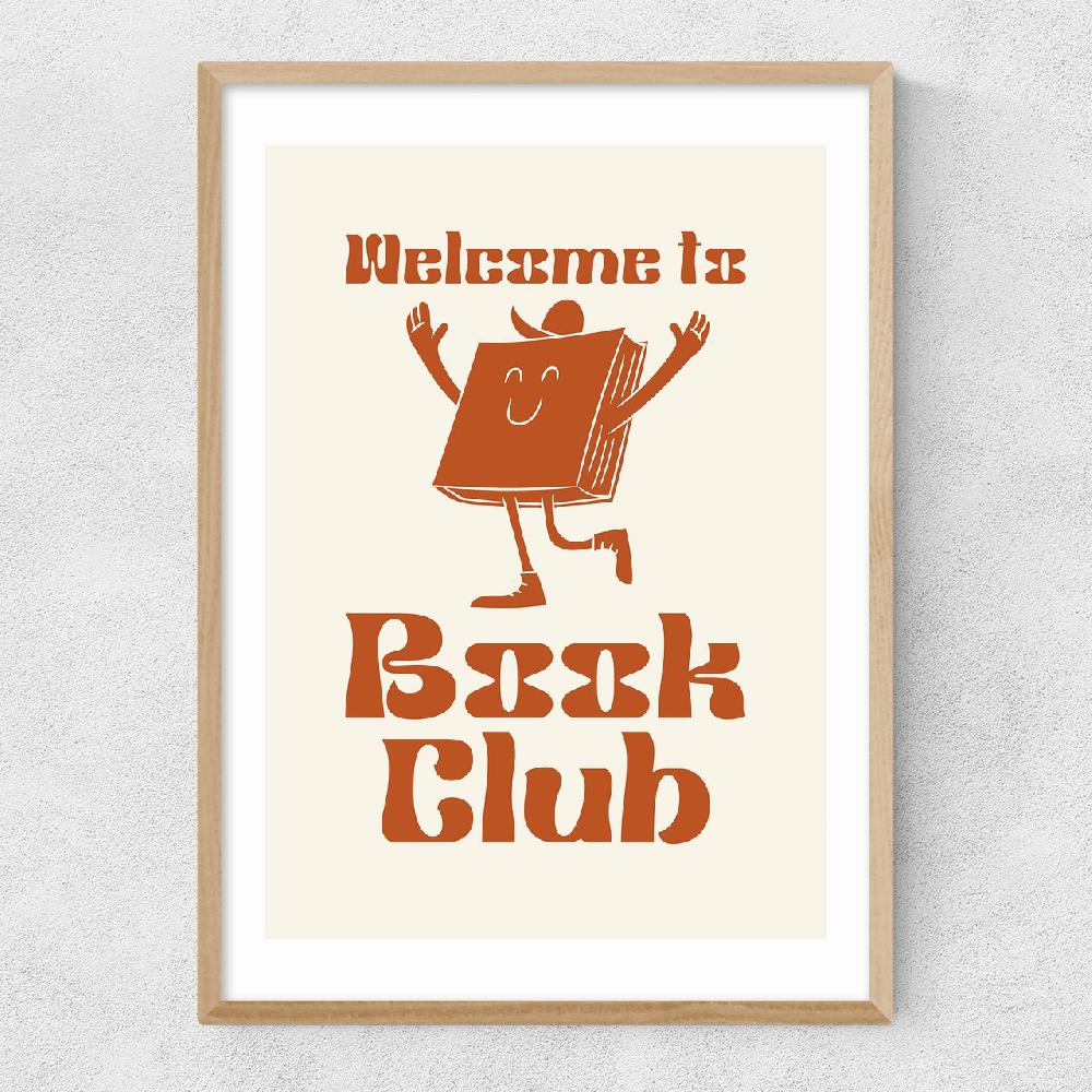 East End Prints Welcome To Book Club