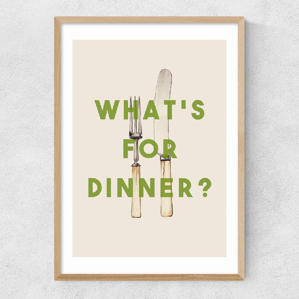 East End Prints What's For Dinner?