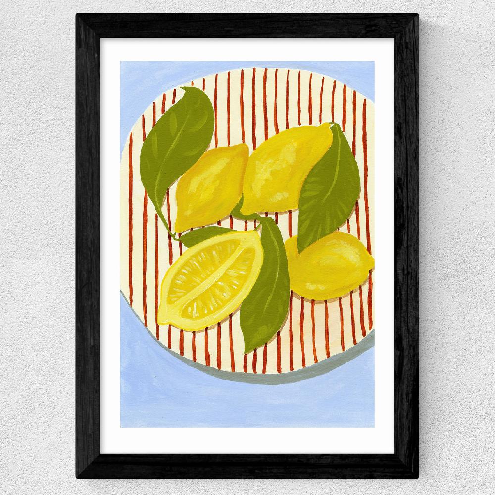 East End Prints When Life Gives You Leafy Lemons