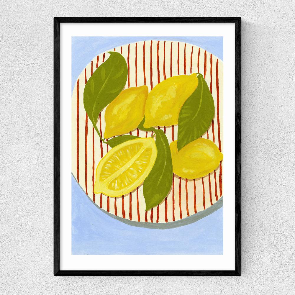 east end prints When Life Gives You Leafy Lemons