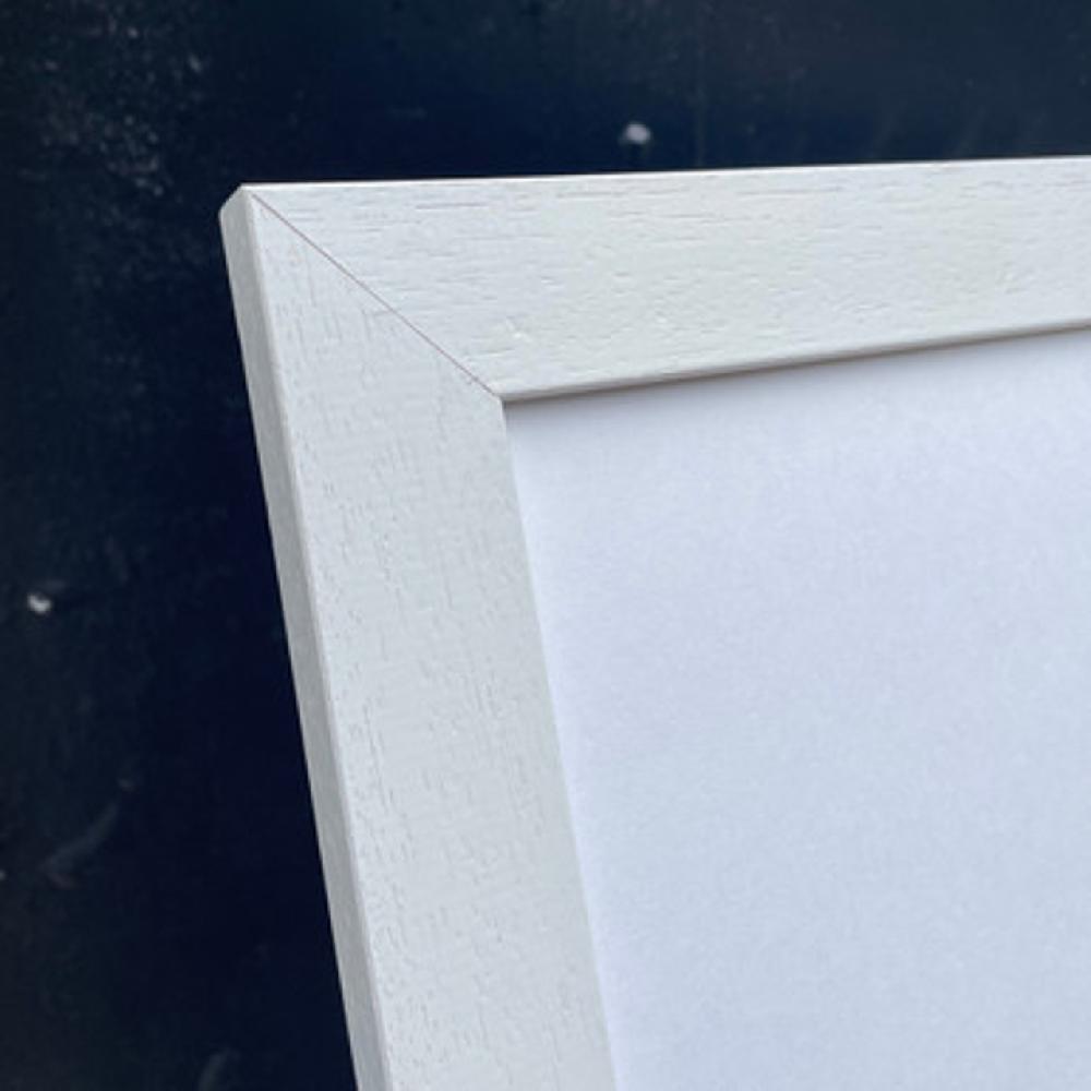 east end prints Wide White Frame