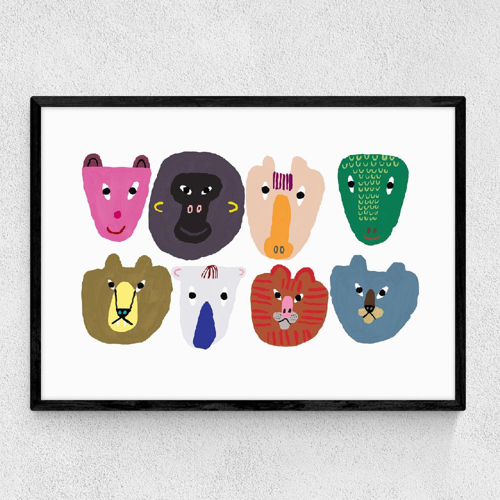 east end prints Wild Combination