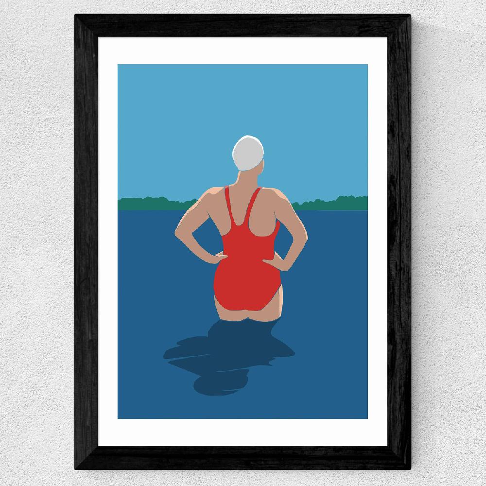 East End Prints Wild Swimmers I