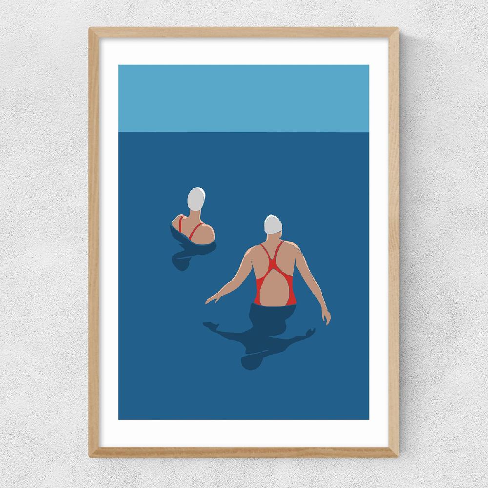 East End Prints Wild Swimmers II