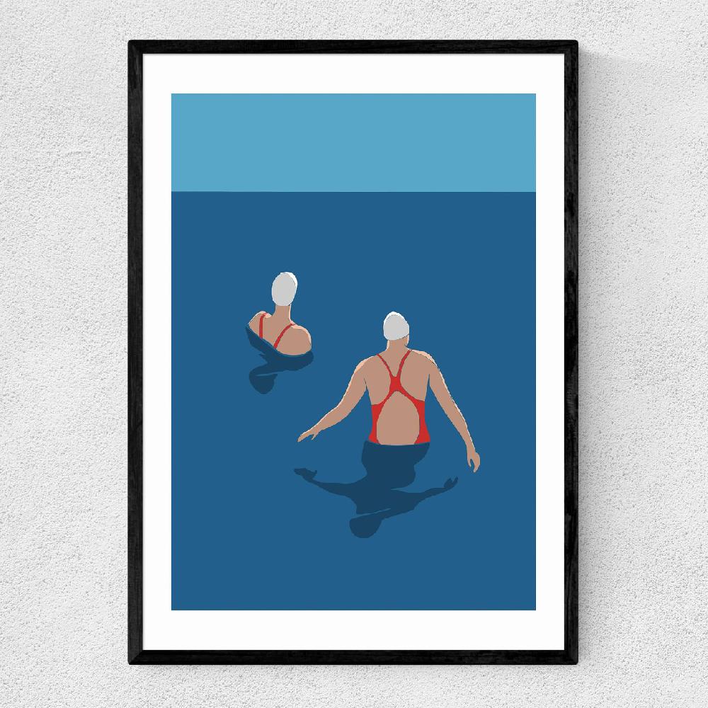 east end prints Wild Swimmers II