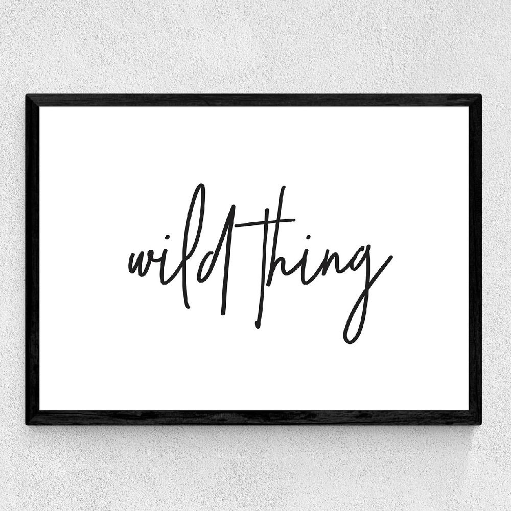 East End Prints Wild Thing