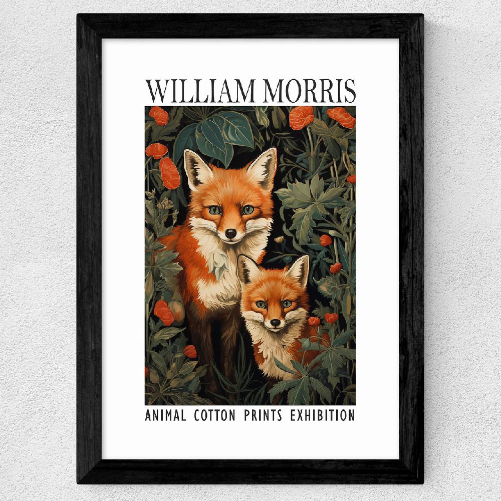East End Prints William Morris Fox Cubs