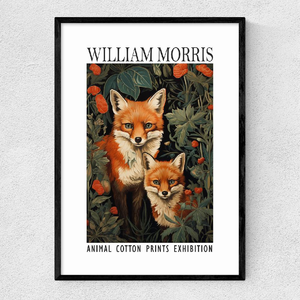 east end prints William Morris Fox Cubs