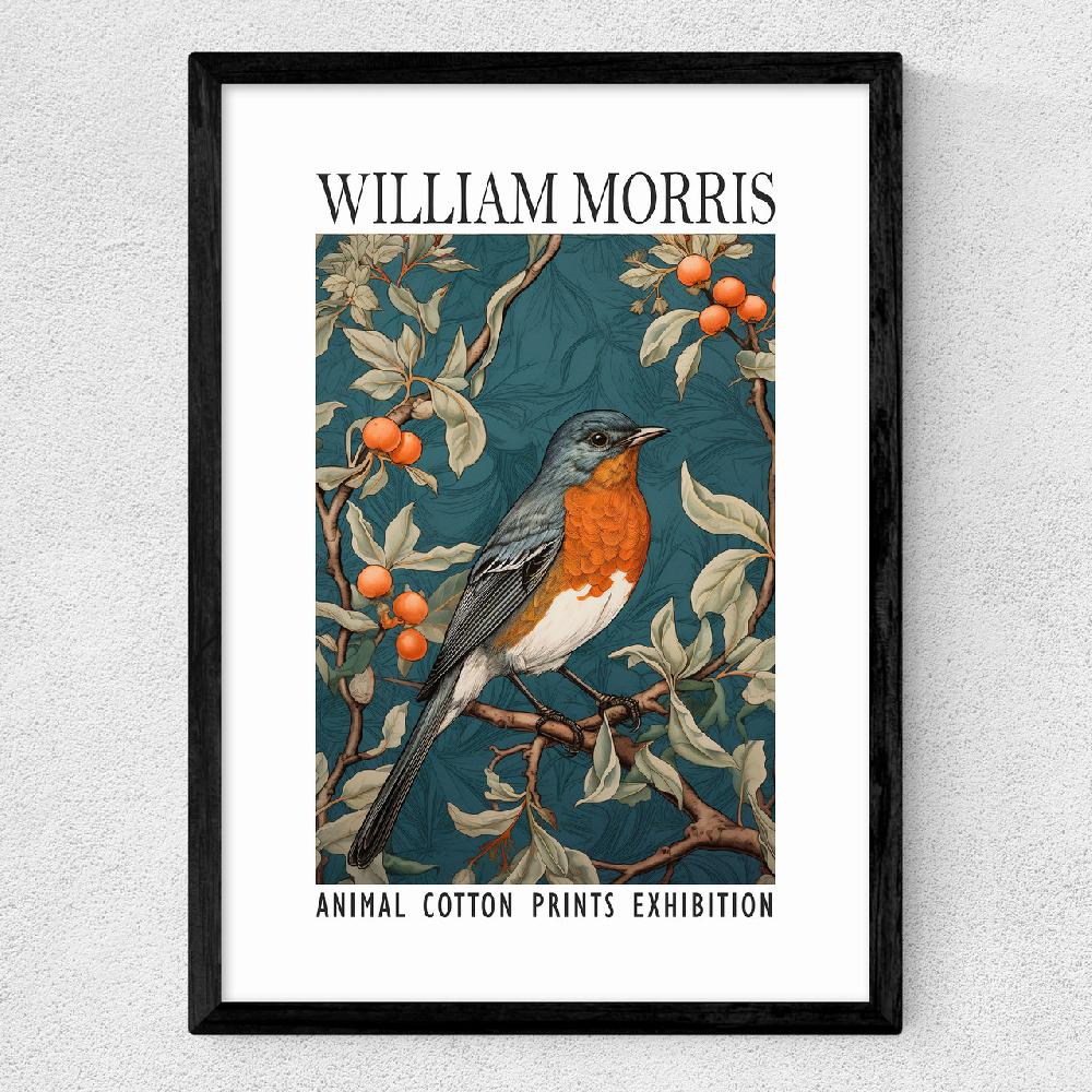 East End Prints William Morris Robin