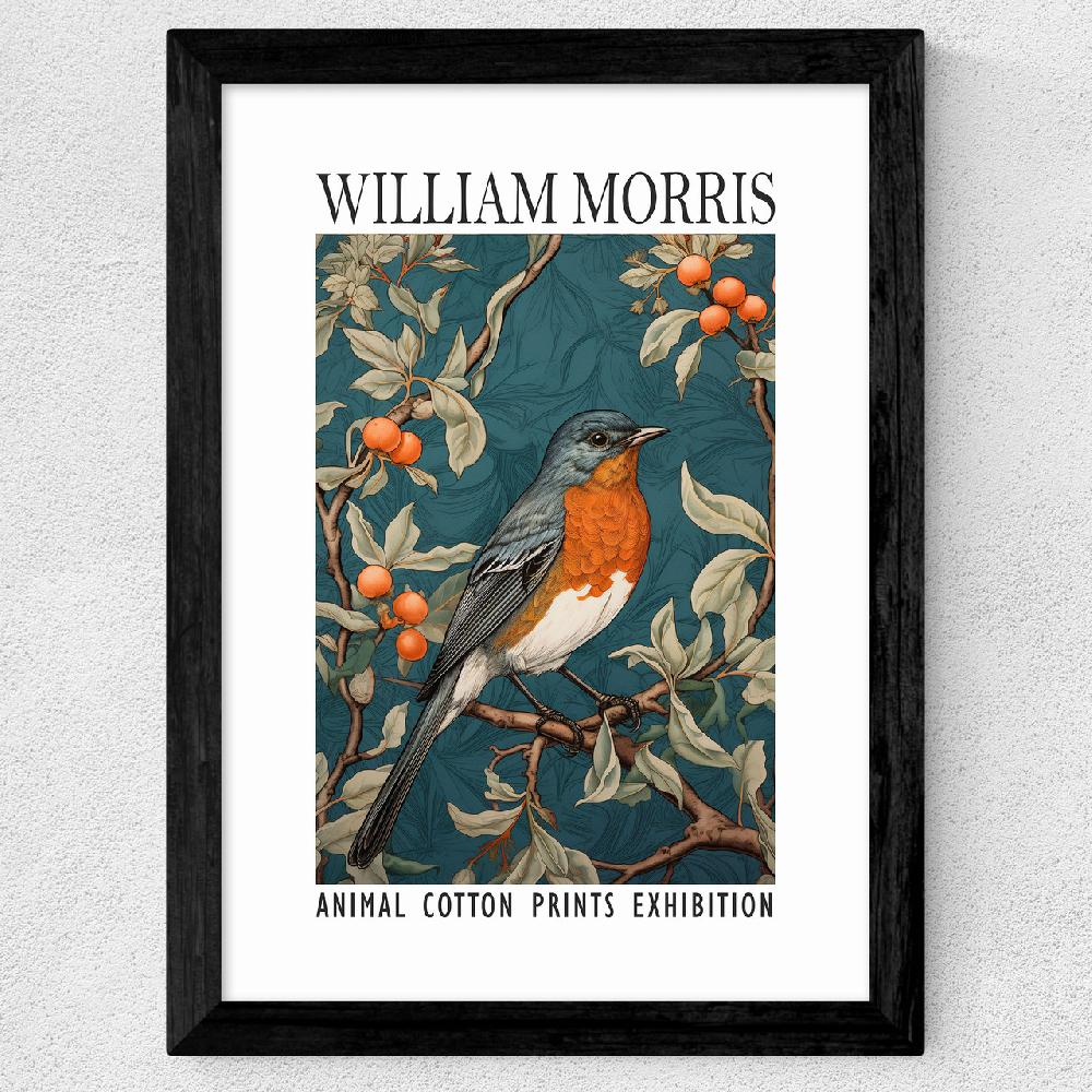 East End Prints William Morris Robin