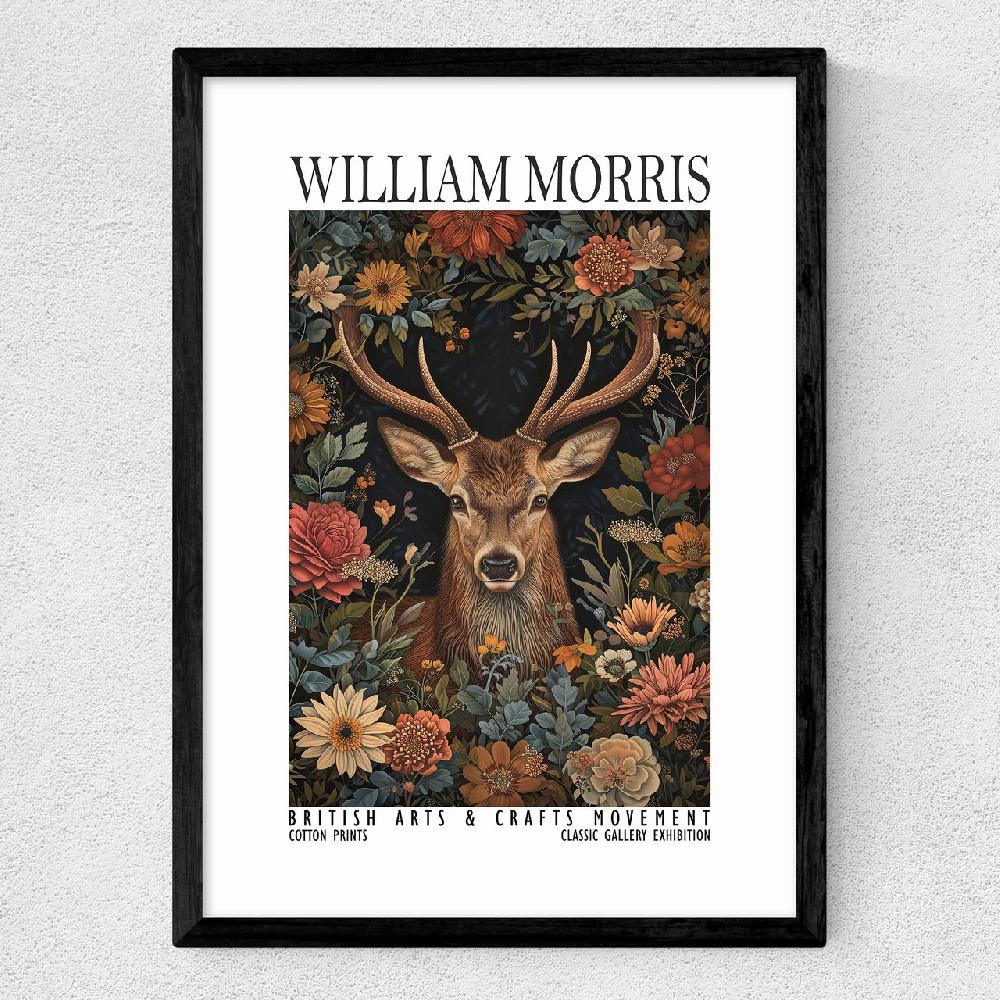 East End Prints William Morris Stag