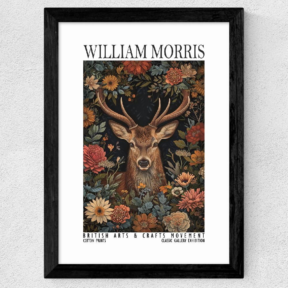 East End Prints William Morris Stag