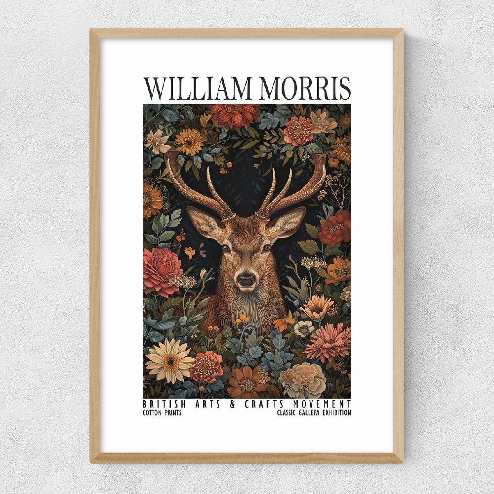 East End Prints William Morris Stag