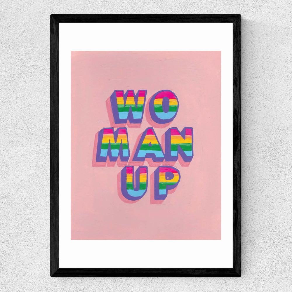 East End Prints Woman Up