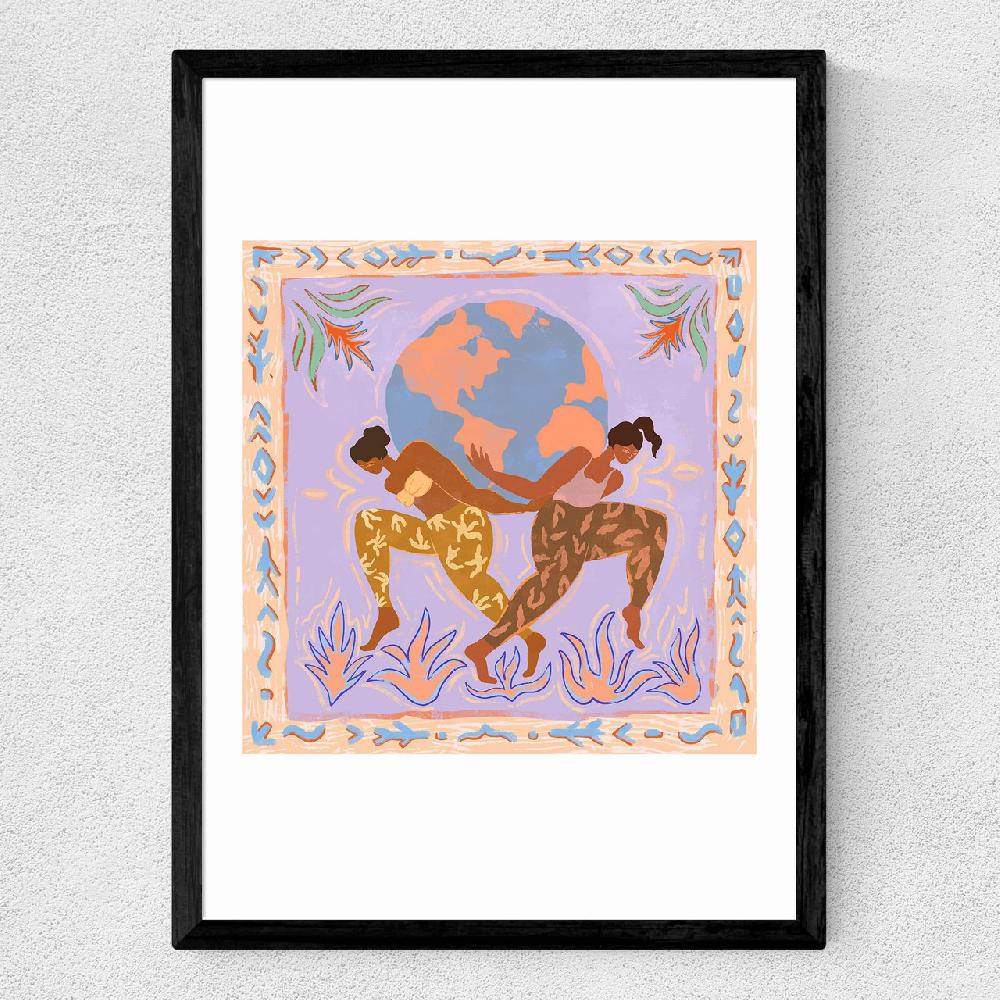 East End Prints Women Rule The World