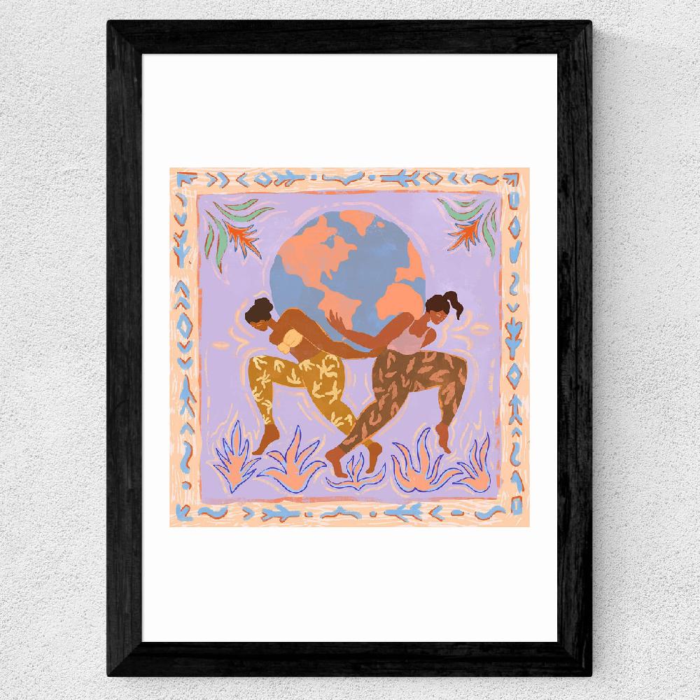 East End Prints Women Rule The World