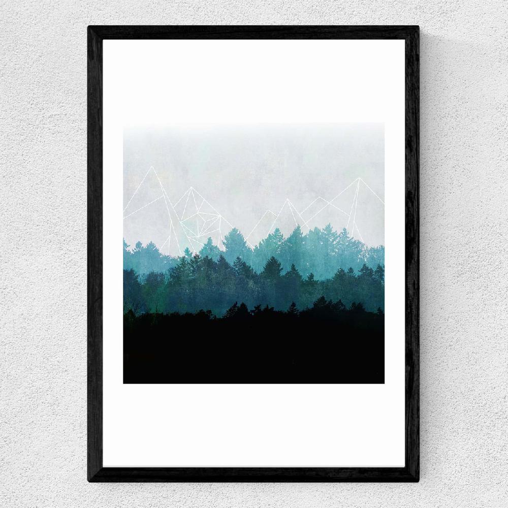 East End Prints Woods Pastel