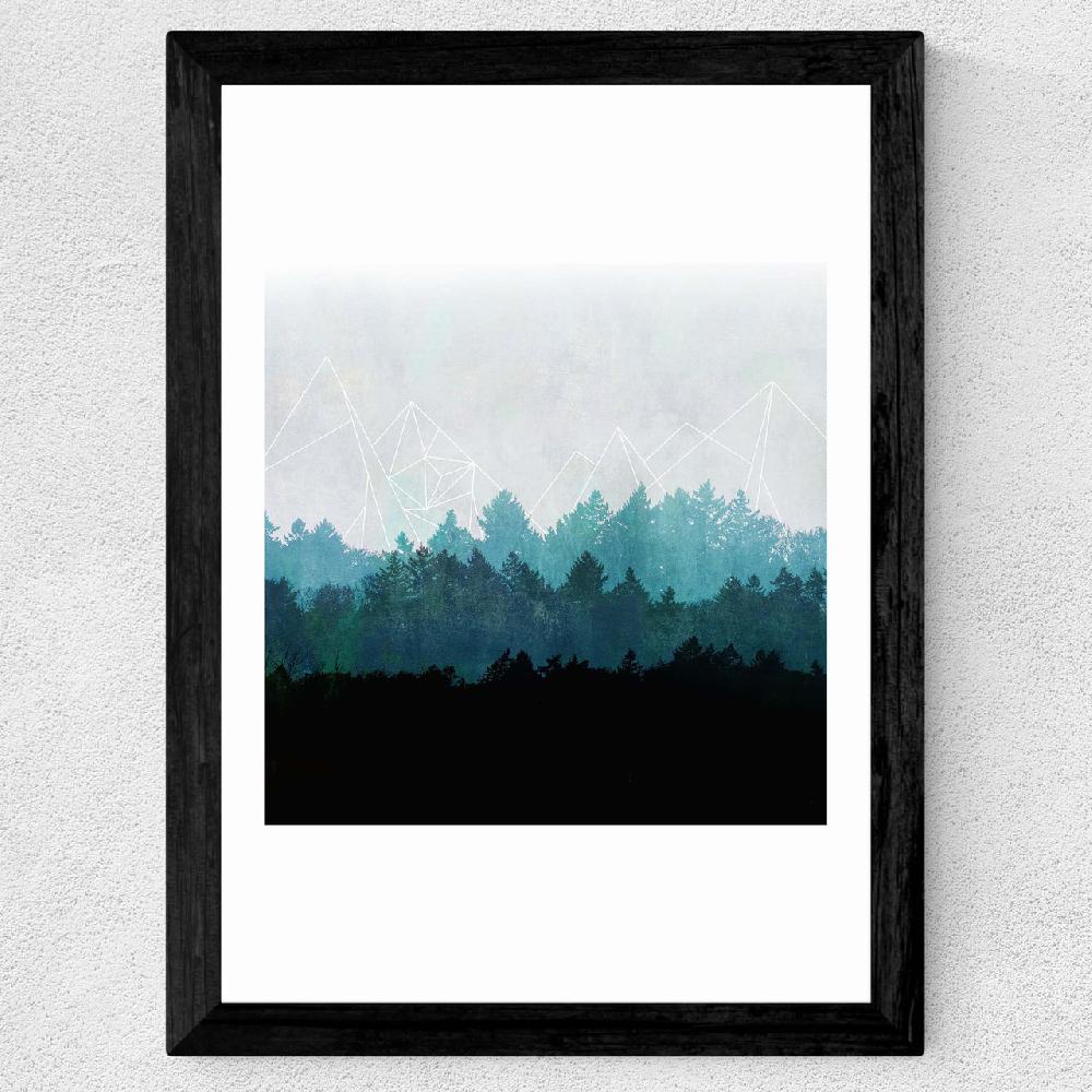 East End Prints Woods Pastel