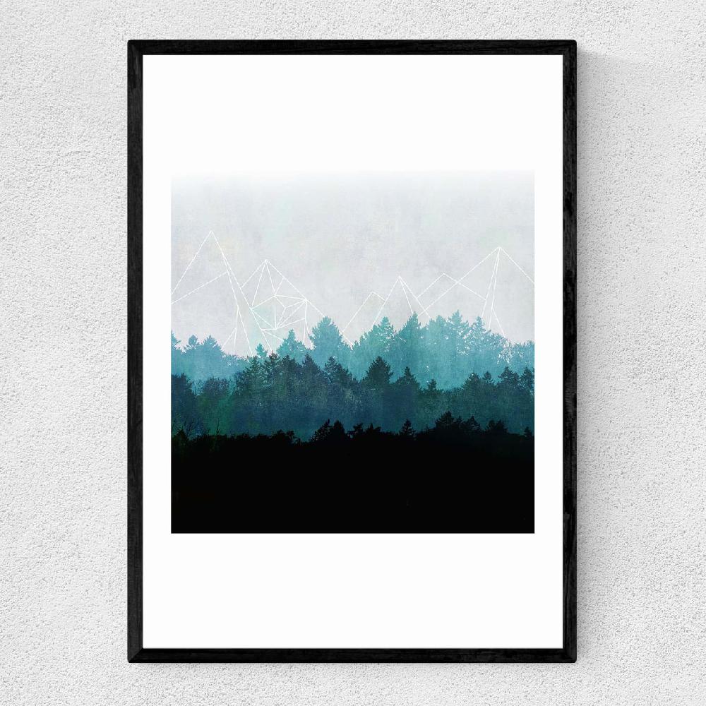 east end prints Woods Pastel