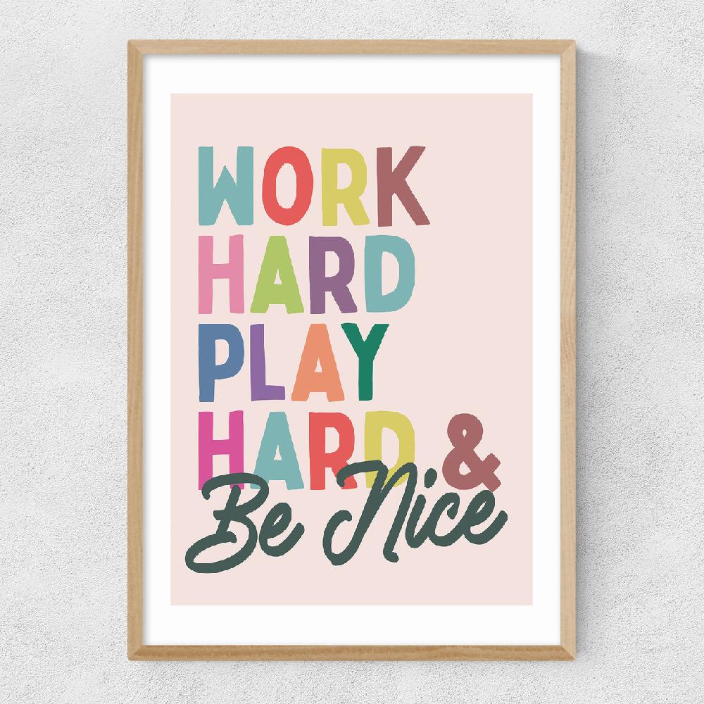 East End Prints Work Hard