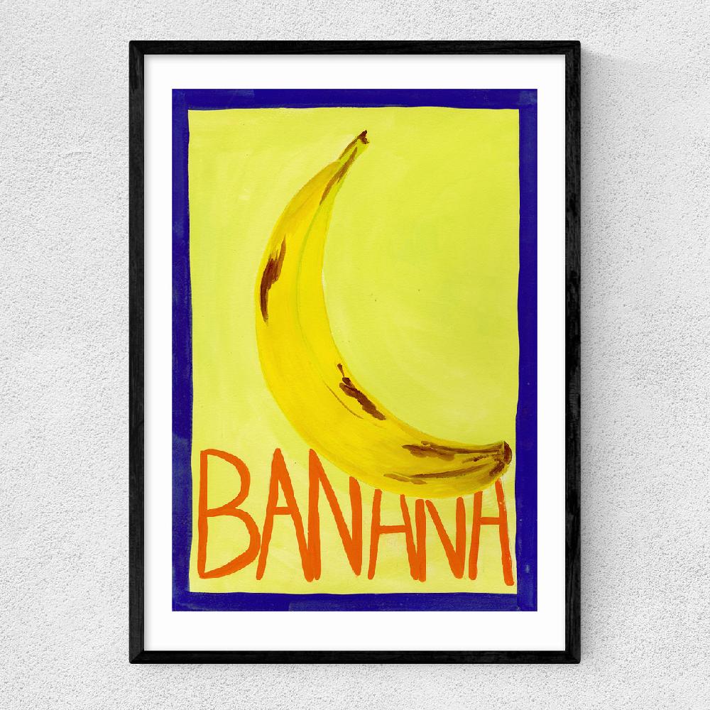 east end prints Yellow Banana