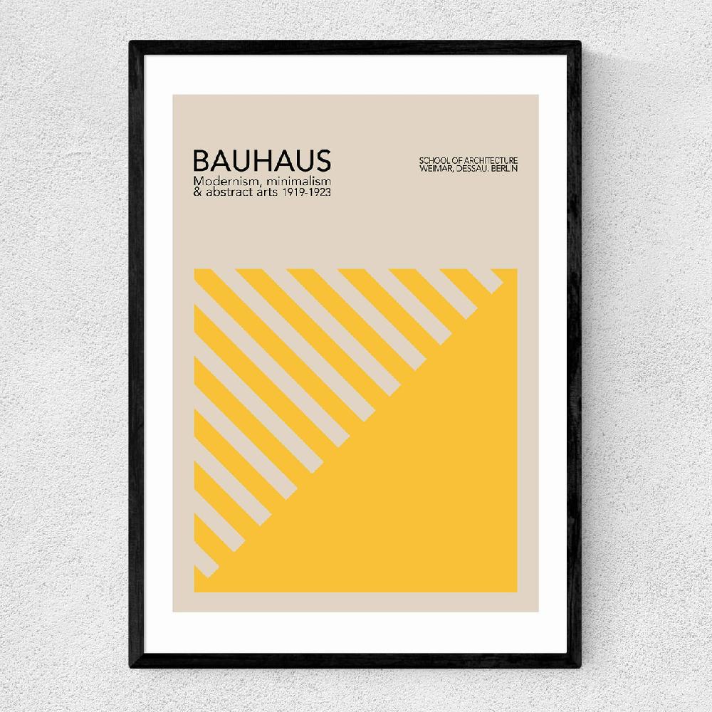 east end prints Yellow Bauhaus