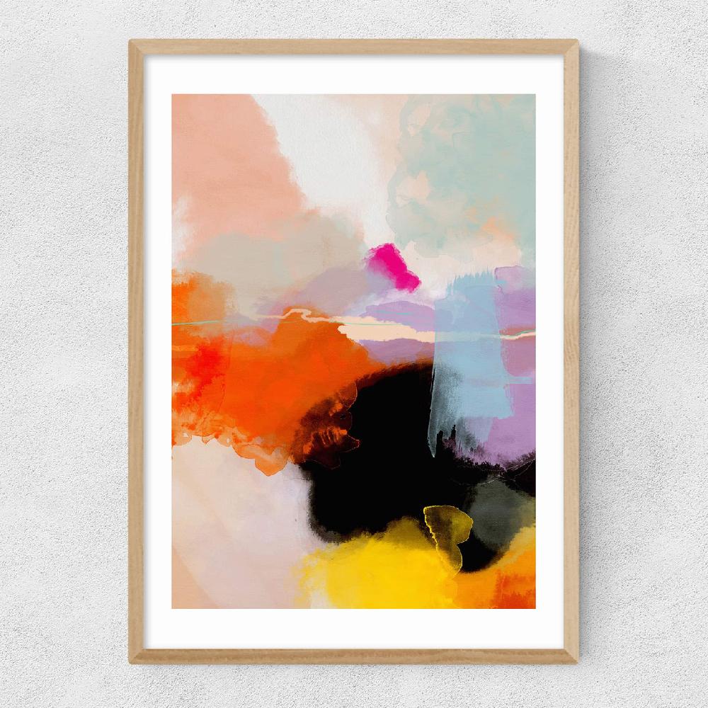 East End Prints Yellow Blush (I)