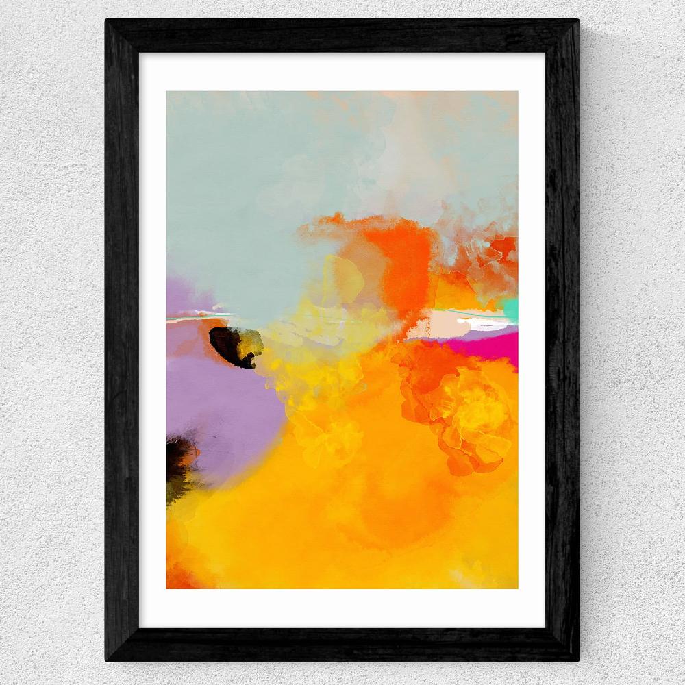 East End Prints Yellow Blush (II)