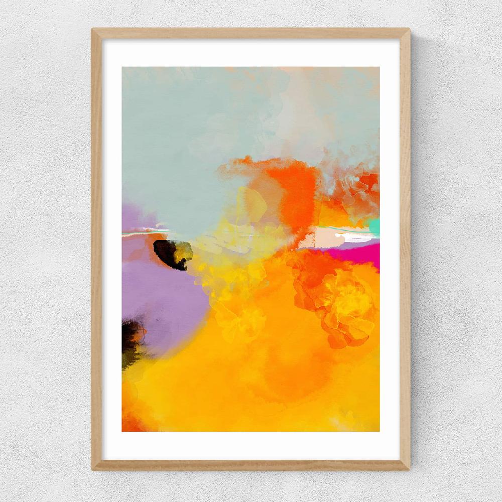 East End Prints Yellow Blush (II)