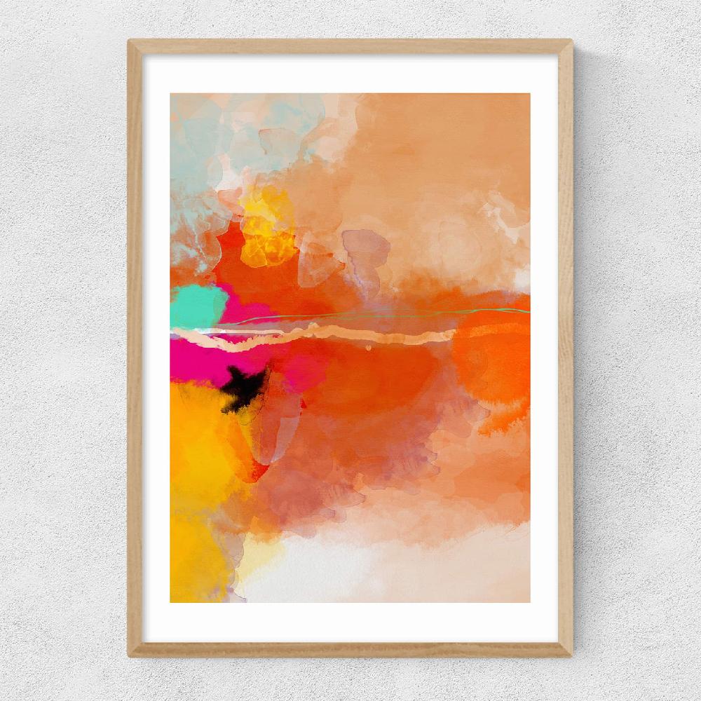 East End Prints Yellow Blush (III)