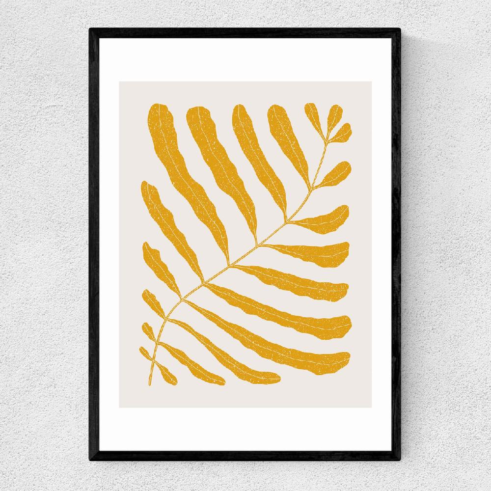 east end prints Yellow Plant