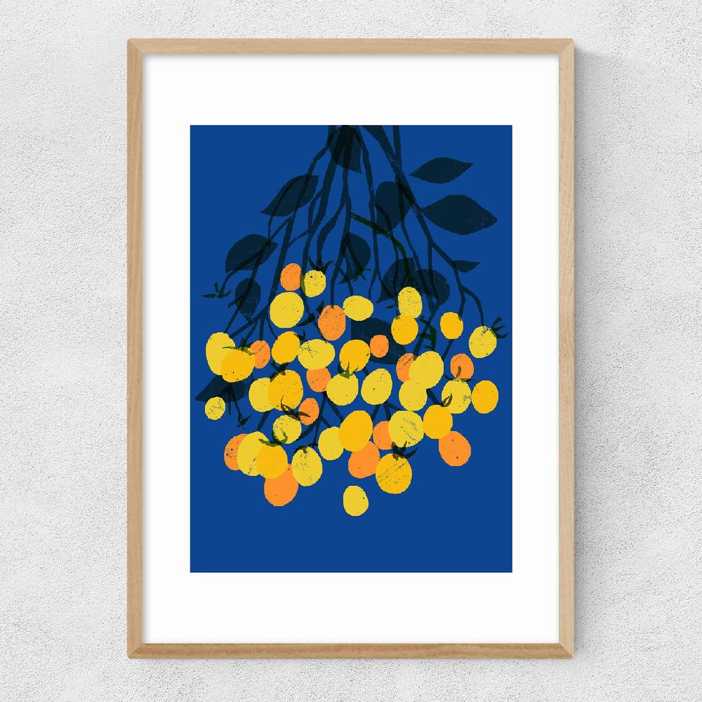 East End Prints Yellow Tomatoes