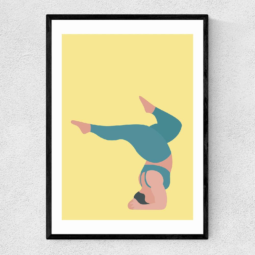 east end prints Yoga at 6 o'clock