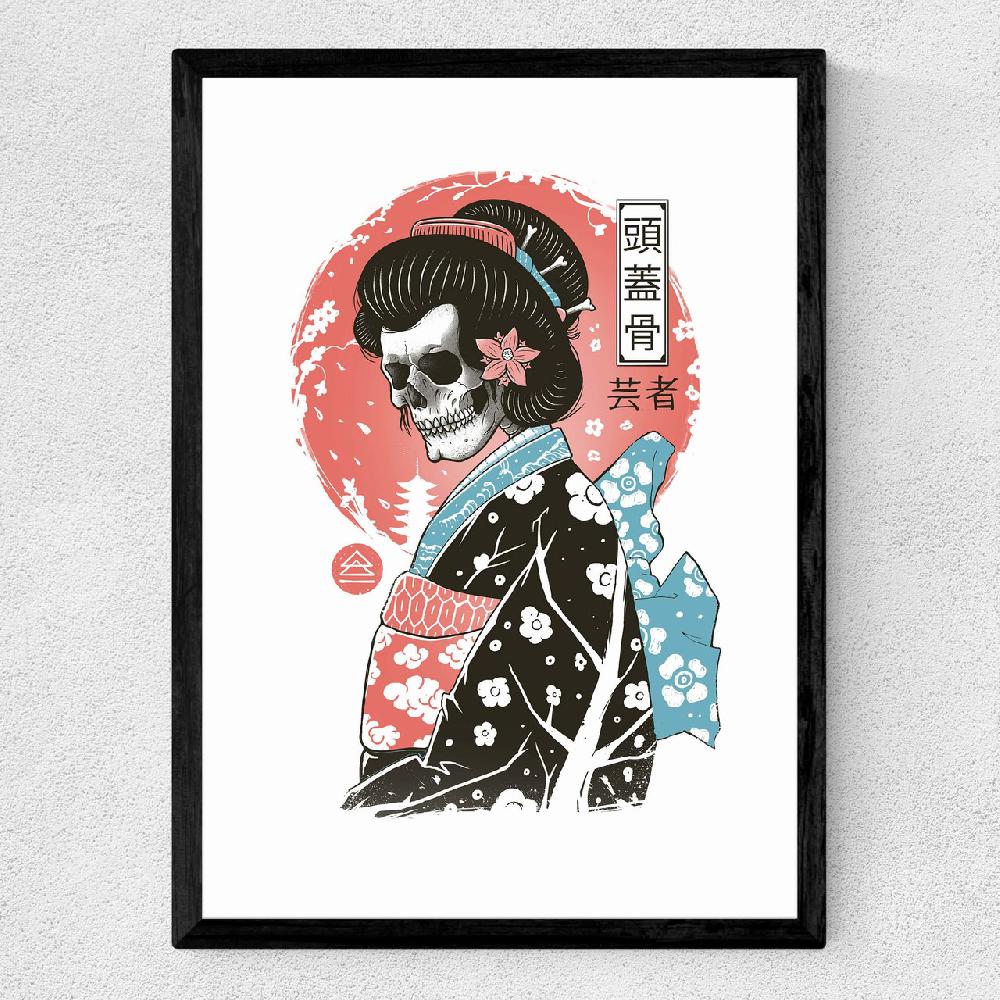 East End Prints Yokai Geisha