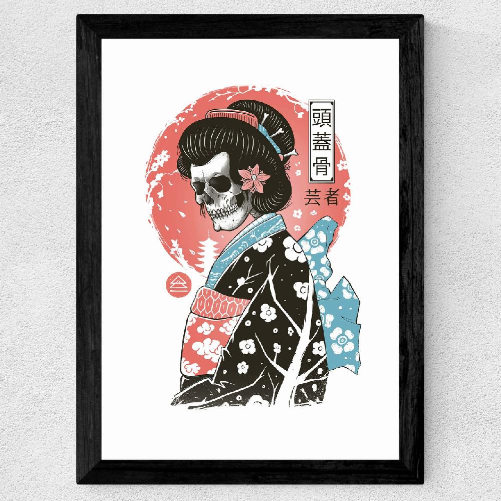East End Prints Yokai Geisha