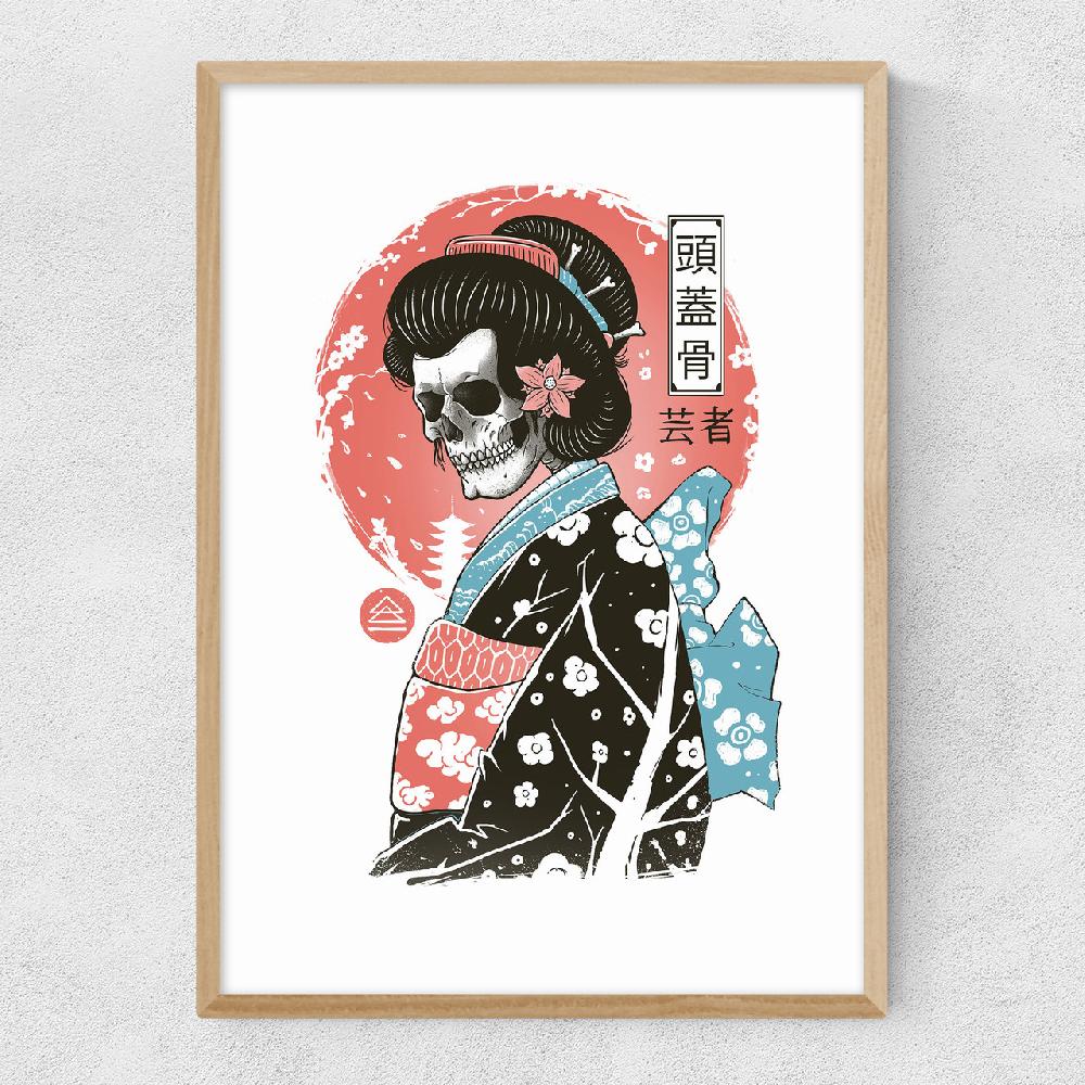 East End Prints Yokai Geisha