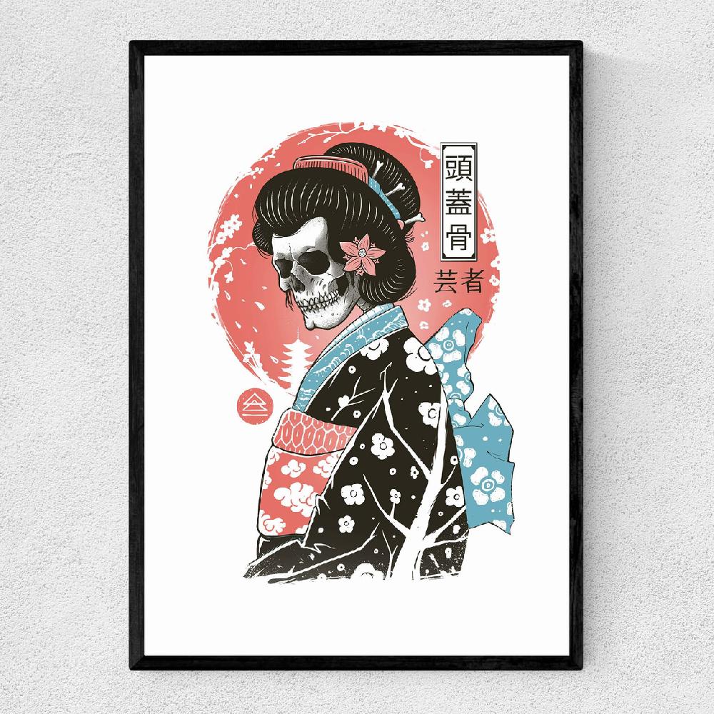 east end prints Yokai Geisha
