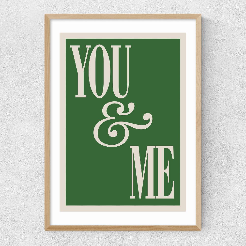 East End Prints You And Me